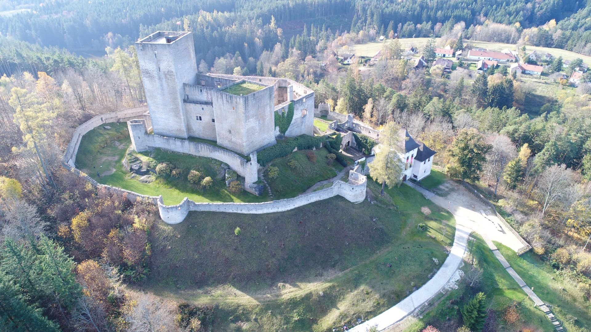 Castlebook · Landstejn castle